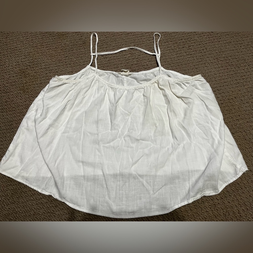 READ H&M | Medium White Tank Top